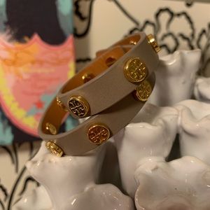 Tory Burch Signature Double wrap bracelet!